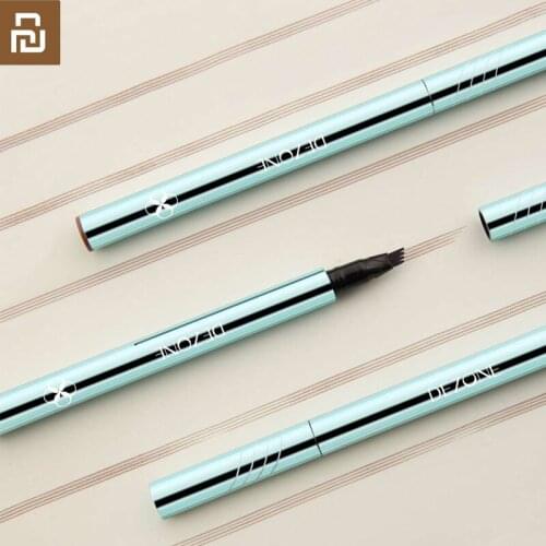 Youpin DEZONES four-claw color liquid eyebrow pencil Ultra-long-lasting eyebrow-level simulation makeup 2colors