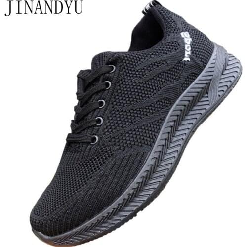 JINANDYU Mens Breathable Sneakers