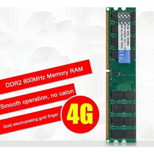 DDR2 800MHz 4GB AMD RAM 240pin Memory Ram Memory Stick Memory Card for Desktop PC Computer