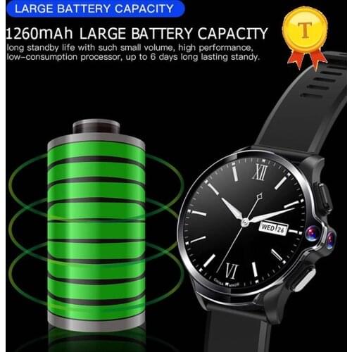 Hot selling 3GB 32GB Video call Smart Watch Men large Battery Face ID unlock1.6Inch 4G Android Smart watch GPS Bluetooth watch