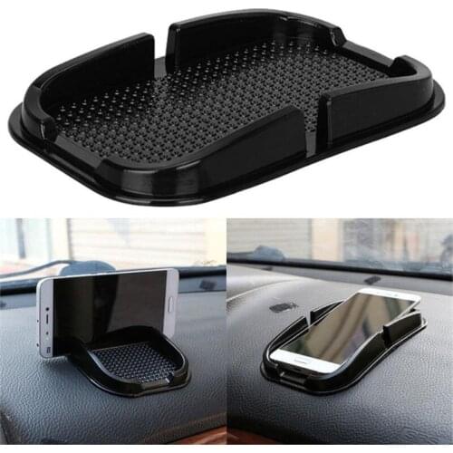 Desk Phone Holder Universal Mobile Phone Holder Stand Soft Silicone Dashboard Car Phone Bracket for Samsung Xiaomi IPhone Huawei