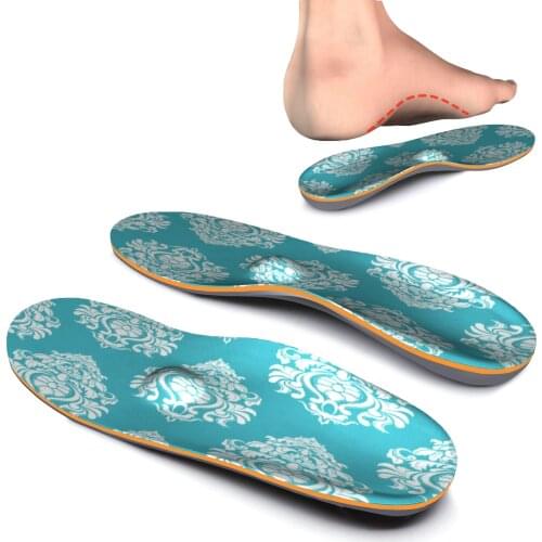 Snowflake iFitna Original High Arch Support Insoles flat feet Orthotic Inserts for Men and Women Foot Pain