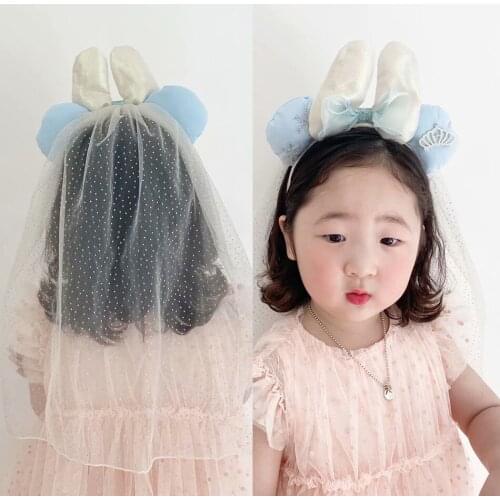 1Pcs Cute Cat Ears Headband Baby Girls Hairband Korean Children Princess Kids Gift Hair Band Props Party Girls Hair Accessories