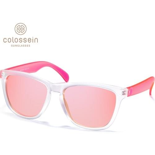 COLOSSEIN Polarized Sunglasses Women Fashion Brand Designer Frame Glasses Summer Eyewear UV400 Female Beach Glasses Men Outdoor
