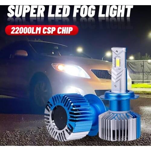 CARLITEK H4 LED Headlight 22000LM High Bright H7 H11 H9 H8 9005 9006 HB3 HB4 6000K 90W CSP Chip High White Low Beam Driver Bulbs