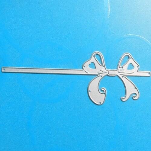 YLCD1036 Love Bow Metal Cutting Dies For Scrapbooking Stencils DIY Album Cards Decoration Embossing Folder Die Cuts Template