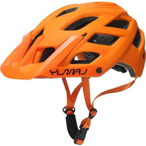 Yumaj New Cycling Helmet for MTB Bike Racing Outdoor Safety Helmet Trail XC Bicycle Equipment 55-61cm L