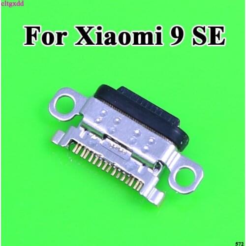 2pcs for Xiaomi mi9 SE Mi 9 SE USB Charging Port Charger Connector USB charger Dock Jack Replacement for Xiao mi mi9SE Mi9 SE