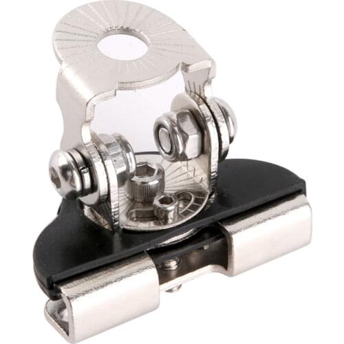 2PCS Universal Stainless Steel Car Auto Hood LED Work Light Bracket Offroad Excavator Truck Engine Cover Work Lamp Mount Holder