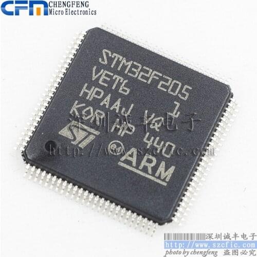 5pieces STM32F205VET6 ST MCU