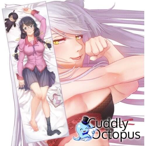 Anime Bakemonogatari Hanekawa Tsubasa Dakimakura Hugging Body 2WAY Pillow Case Cover Japanese Pillowcase Cushion Bedding Cud