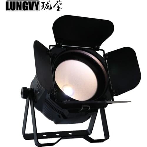 Free Shipping LED Par COB 200W High Power Aluminium Case Stage Lighting With 200W COB ,Warm White & Colod White Colors