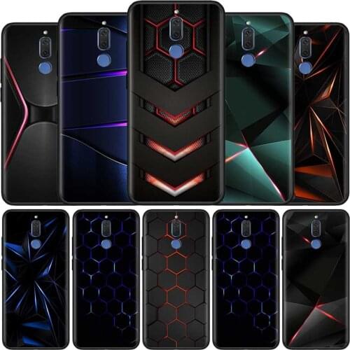 Black Light Dark Figures Phone Case for Huawei Mate 10 20 Lite 40 Pro Plus 40RS Casing for Y6 Y7 Y9 2019 Y5p Y6p Y8s Y8p Cover