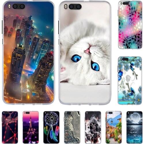 Cover For Xiaomi Mi Note 3 Back TPU Phone Cover Case For Xiaomi Mi Note3 Print Painted Silicone Shells For Xiaomi MI Note 3 Bags