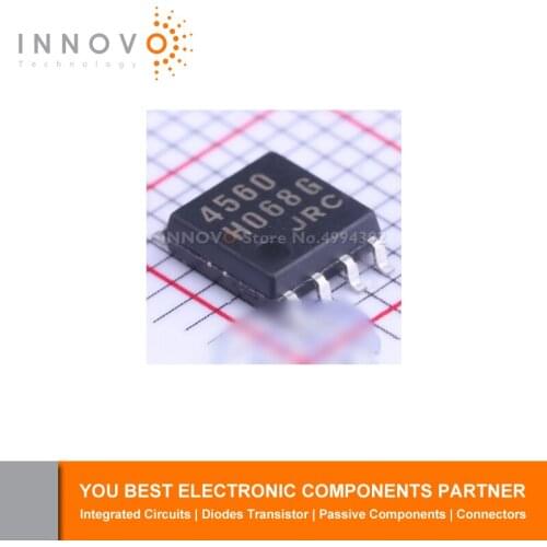 INNOVO 10pcs/lot NJM4560M MAX44246ASA+T MC33078DT BA4510F-E2 NE5532ADR NJM4580E-TE1 SOP-8 New original