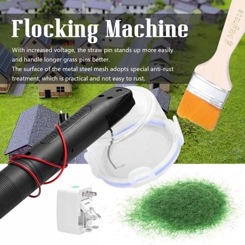 Building Modeling Tool Electrostatic Grass Planter Electrostatic Flocking Machine Artware Tool