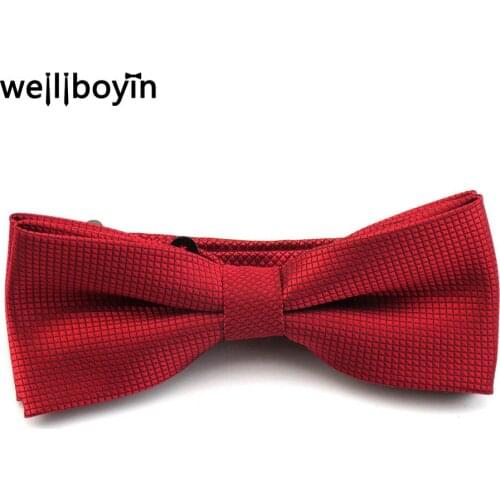 New Arrival Solid Bowtie Men Brand Classic Tie For Men Business Luxury Bow Ties For Groom Wedding Shirt Dress Gravata Cravat