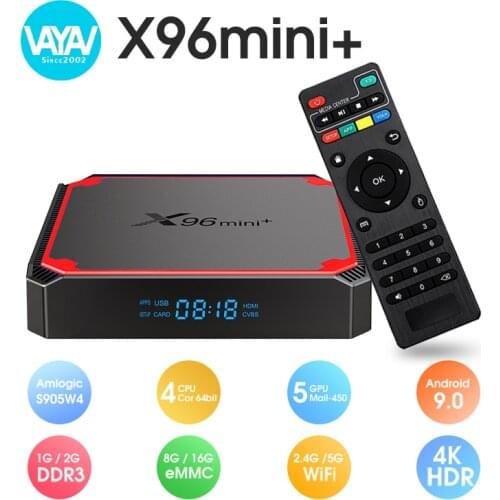Top selling android tv boxes 2gb 16gb amlogic s905w x96 mini 1gb 8gb smart tv box 4k X96mini