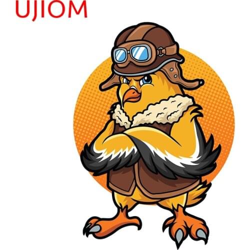 UJIOM Wall Stickers Pilot Bird Wallpaper Decoration Bedroom Waterproof Sticker Accessories Room Home Decor Art PVC Decals