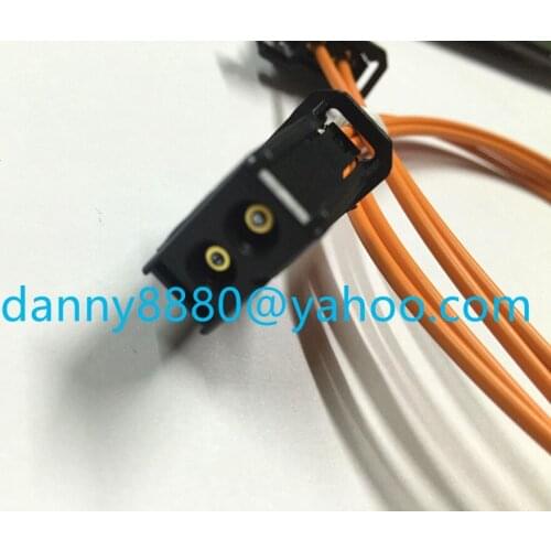 100% new origianl optical fiber cable most cable for BMW A-U-D-I AMP Bluetooth car GPS car fiber cable for nbt cic 2g 3g 3g+ 2pc