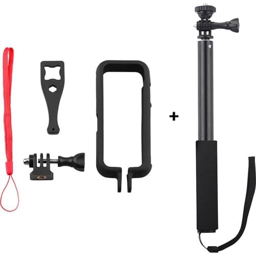 Portable and scalable Selfie Stick Clip Kit Camera Protection Frame for Insta360 ONE X2 Camera Accessories
