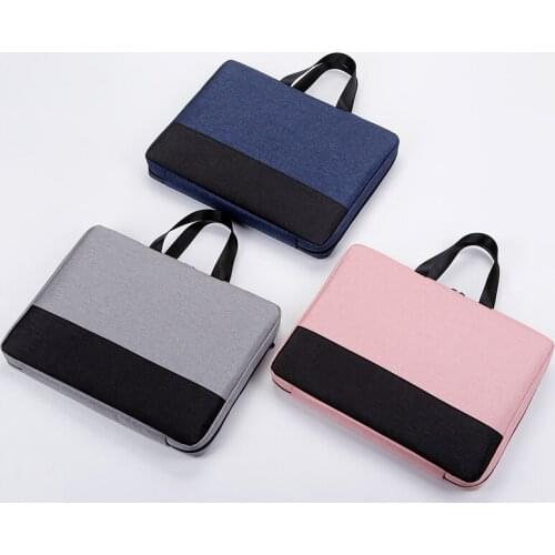Laptop Bag for 11 12 15 Inch MacBook Air Pro M1 2020 13 2018 2019 Mac Book Notebook Computer Sleeve Cover Briefcase Handbag
