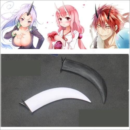Tensei Shitara Slime Datta Ken Benimaru Shuna Shion Souei Cosplay Headwear Horn Hairpins That Time I Got Reincarnated as A Slime