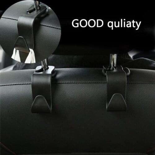 Universal Bearing 20kg Car Hook Seat Hook SUV Back Seat Headrest Hanger Storage Hooks For Groceries Bag Handbag Auto Products