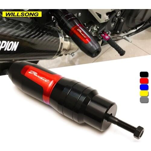 Exhaust Pipe Crash Protector Muffler Frame Guard Falling Protection For SUZUKI BANDIT GSF 250/400/600/650/1200/1250 Motorcycle