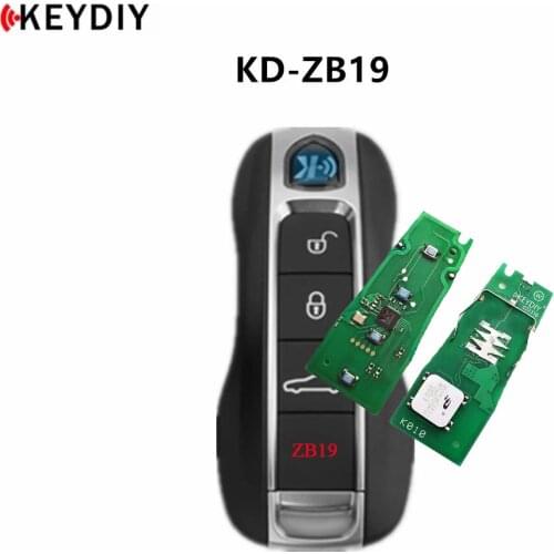 1pcs /lot ZB19 KEYDIY KD Smart key Universal KD Auto Car Key Fob for KD-X2 Key Generator ZB19 Fits More than 2000 Models