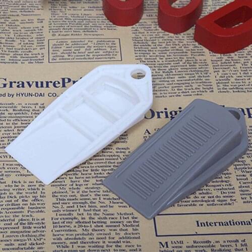 1pcs Rubber Wedge Door Stop Stopper Holder Guard Baby Safety Protector Door Stopper Wedge Security Door Card for Kids Baby Hot