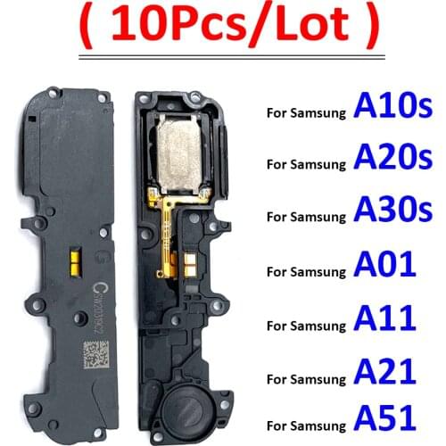 10Pcs Loud Speaker For Samsung A10S A20S A30S A11 A01 A21 A21s A02s A70 A31 A32 A12 Buzzer Ringer Board Loudspeaker Flex Cable