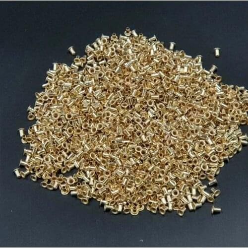 1100pcs Supplies Beehive Nest Box Threading Hole Wax Foundation Firm Copper Eye Beekeeping Tools Italian Bee Apis mellifera Tool