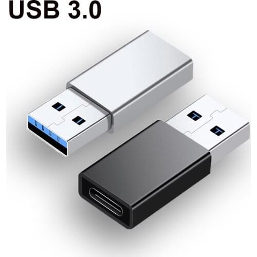 USB 3.0 2.0 Type-C OTG Adapter Type C USB C Male To USB Female Converter For Macbook Xiaomi Samsung S20 USBC OTG Connector