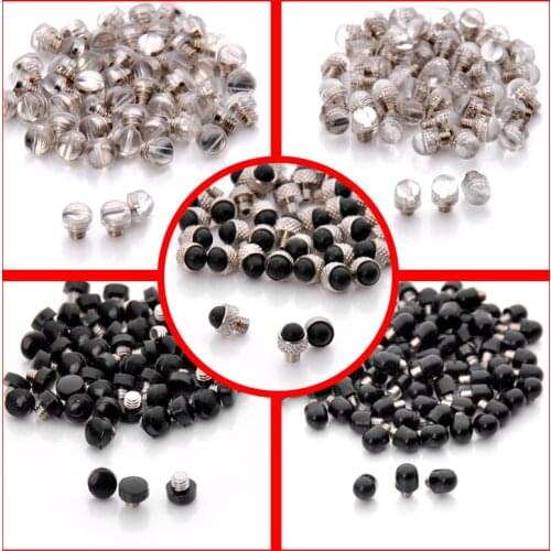 Accessories Bumpers Silenciador 50 pcs/lot Scissors Silencer Parts Stainless Steel Silencieux Haircutting Styling Scissors