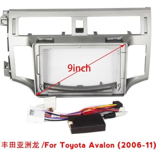 Car Frame Panel 2 Din Autoradio Fascia Refitting Mount Kit For Toyota Avalon / camry/ Land curiser 100 / Land curise 200