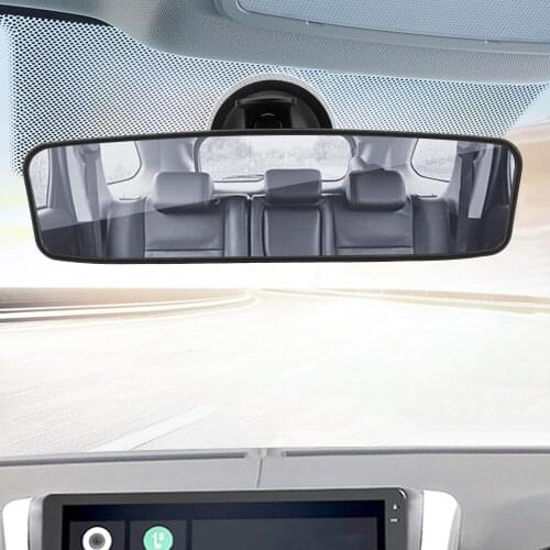 Car-styling Car Rear Mirror Universal 360° Rotates Adjustable Suction Cup Interior Rear View Mirror Wide-angle Rearview Mirror