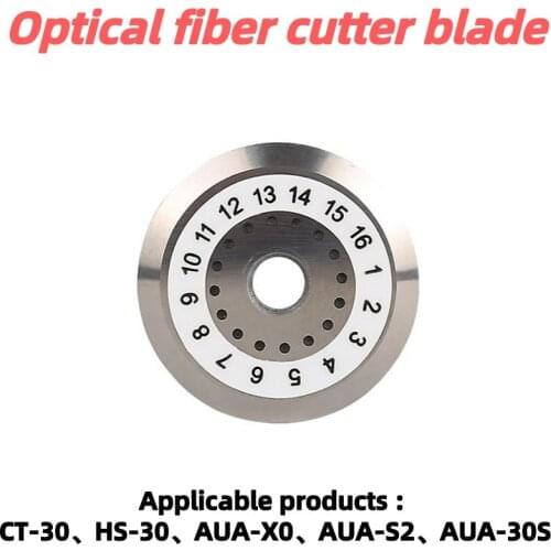 COMPTYCO AUA-S2/6C/8A SKL-S2/S3/6C/8A CT-30 AUA-30S HS-30 KT-30 KPT-30 fiber optic cleaver cutter 16-sided tungsten steel blade