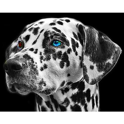 Round& square Diamond Embroidery Cross Stitch dog DIY 5D Diamond Mosaic Wall Decor Diamond Painting animal Needlework Crafts