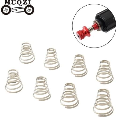 MUQZI 4PCS Bicycle 304 Stainless Steel Spring Cycling Hub Quick-Release Lever Shaft Spring MTB Road Bike Parts