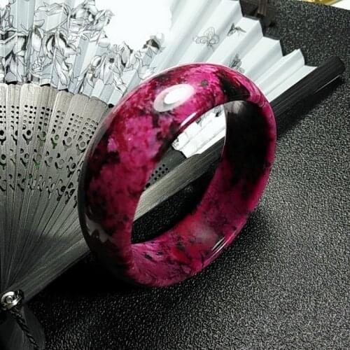 Natural Chinese Cross Cut Jade Hand Carved Wide Bracelet Fashion Boutique Jewelry Womens Additional Bracelet