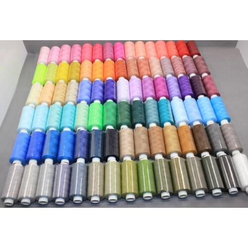 Hand Sewing Thread/Sewing Machine Polyester Threads,40S/2,100 Spools/bag,400Y/Spool,Different Colours Available,High Quality