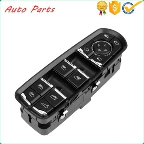 Power Master Window Control Switch for Porsche Cayenne Panamera 2011-2016 7PP-959-858-M-DML 7PP-959-858-Q-DML 958-613-156-20-DML