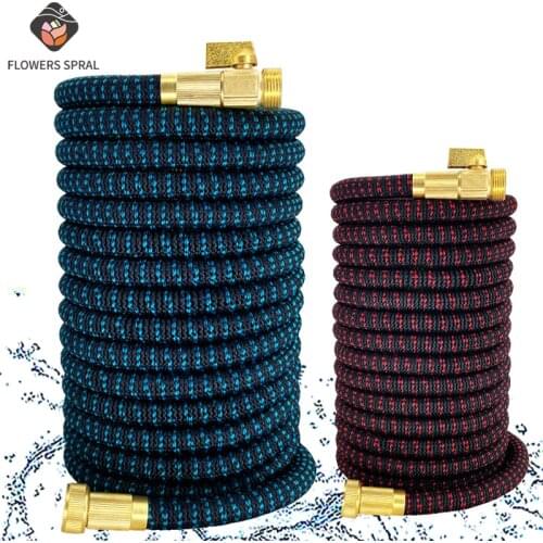 Garden Watering Hose 3/4 Retractable Magic Garden Hose Foam Car Wash Flexible Hose For Home Irrigation And Gardening Supplies