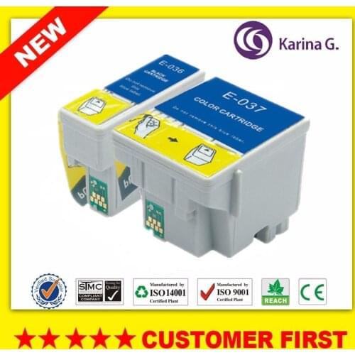 Compatible Ink Cartridge for T036 T037 suit For Epson Stylus C42UX C44UX C46 etc