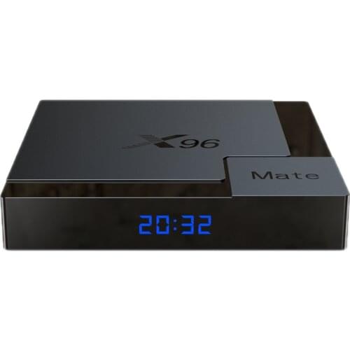 X96 Mate Smart TV Box Android 10.0 Allwinner H616 UHD 4K Set Top Box Google Media Player 2.4G&5G WiFi BT 5.0 100M