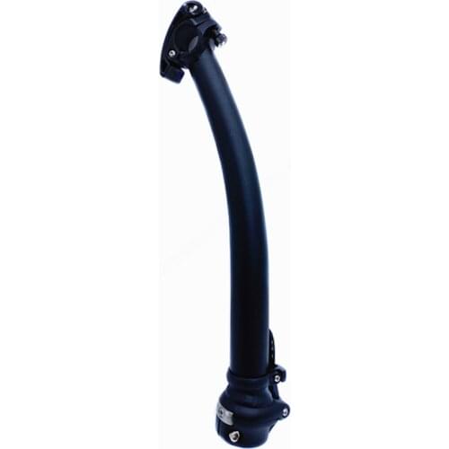 Integrated Elbow Forward Gooseneck Head Tube Folding Bike light weight Tilt Head Tube Extension Head Tube 37CM