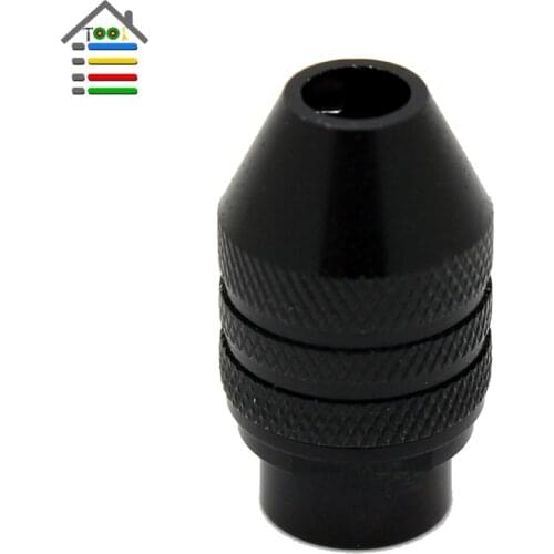Universal Keyless Mini Drill Chuck 9/32 Capacity 0.5-3.2MM Quick Change for Electric Grinder Drilling Polishing