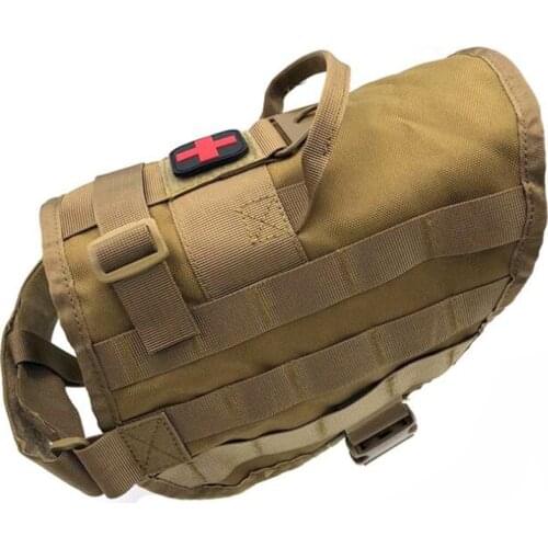 1000D Nylon Molle System Tactical Dog Training Military Dog Harness Hunting Dog Vest Police Dog Harness