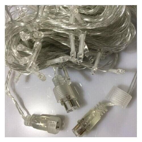 100LEDs 10 meters end plug led lighting christmas lighting lantern waterproof led decoration lamp mantianxing
